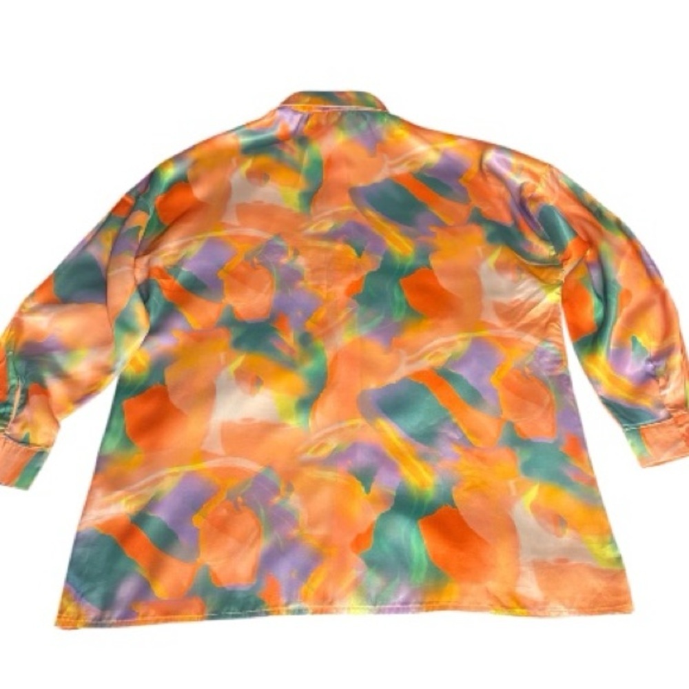 Trendy Multi Color Blouse - Picture 3 of 7